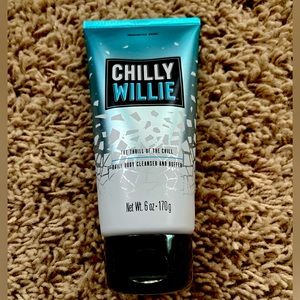 Perfectly Posh Chilly Willie mens body cleanser and buffer
